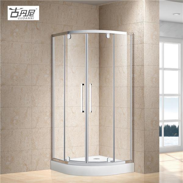 Customizable Sliding Square Tempered Glass Shower Cabin Shower Enclosure