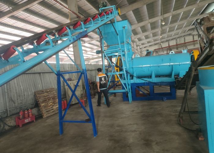 Green Fertilizer Pellet Making Machine Production Line Animal Manure Granulator Production Line