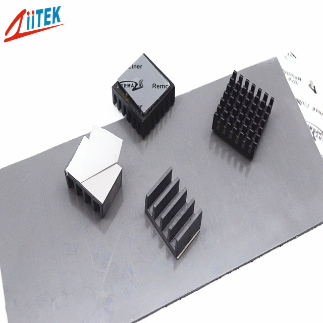 Self-Adhesive Thermal Silicone Conductive Pad 7.5W For AI Processors AI Servers Heat Dissipation