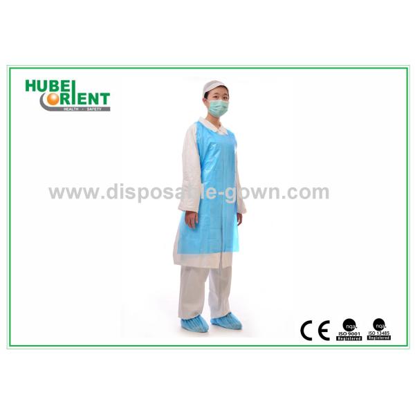 Embossed Process Economical Friendly Disposable PE Apron Without Sleeves