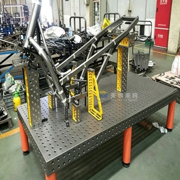 D16 Welding Table Professional 3D Nitriding Welding Table with Modular Fixturing System