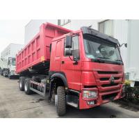Sinotruk Howo Tipper Dump Truck 380Hp 6 × 4 With Hyva Hydraulic Cylinder For for sale