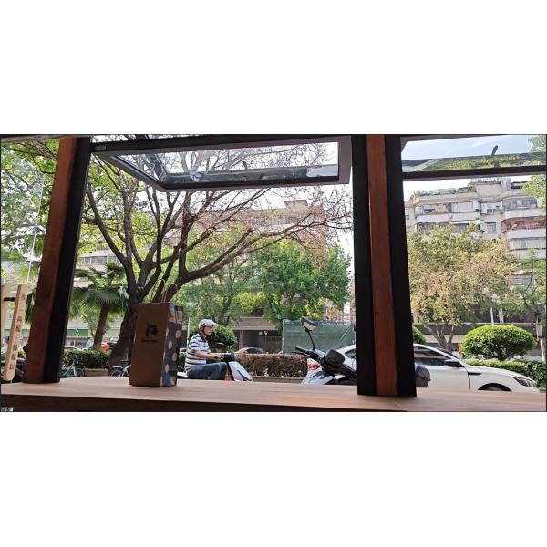 BirdSanctuary Wildlife Folding Window Incorporating Scientifically Validated UV Collision Deterrent Patterns