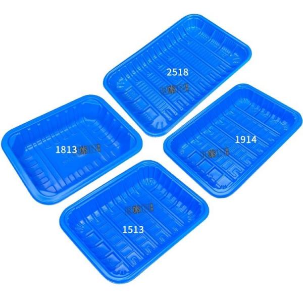 PP Corn Starch Disposable Fresh Meat Chicken Fruit Vegetable Container Plastic Frozen Food Packing Tray