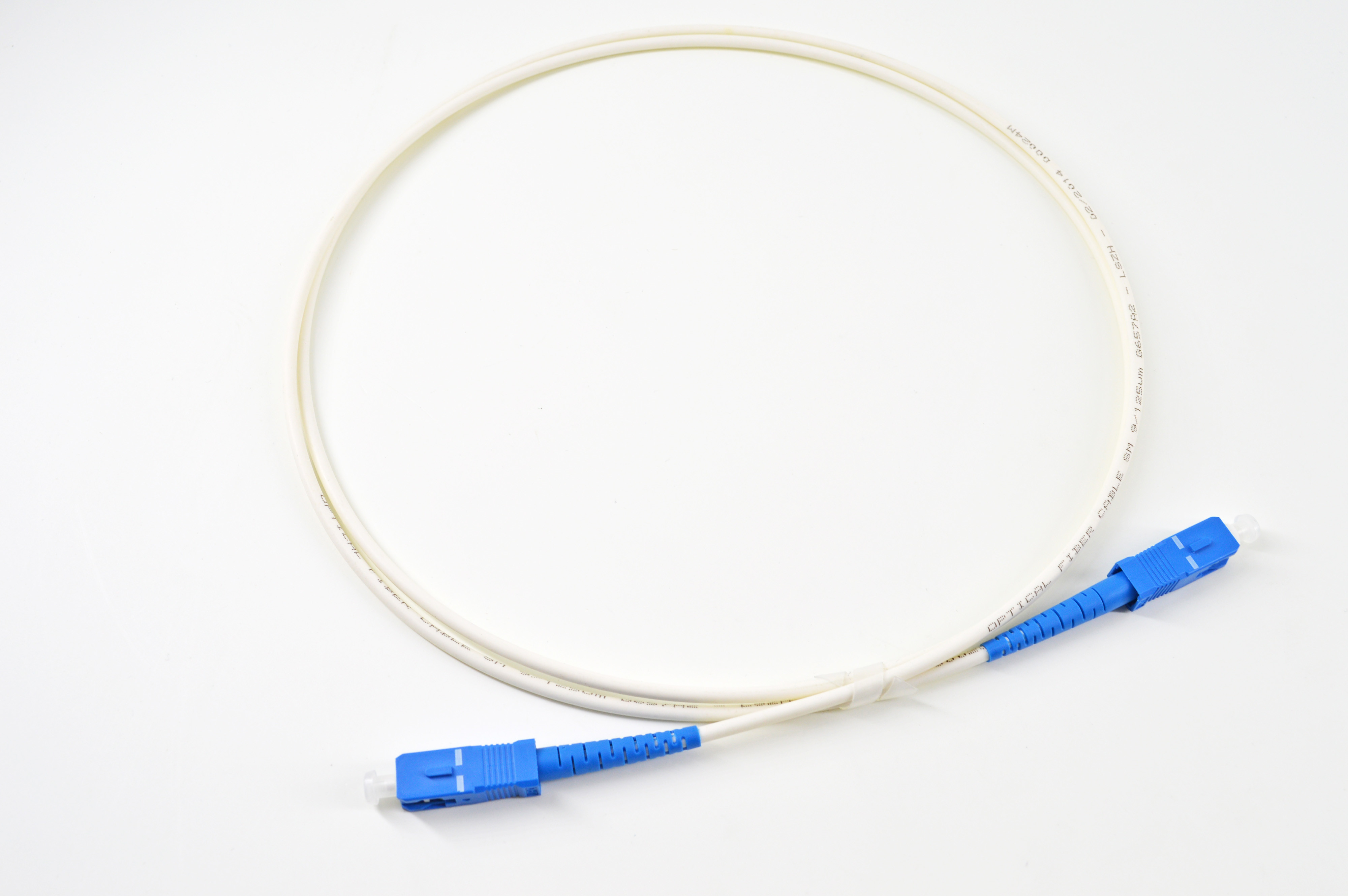 Customized Length Optical Fiber Patch Cord SC SC SM/MM/OM3 PVC/OFNR/LSZH UPC/APC