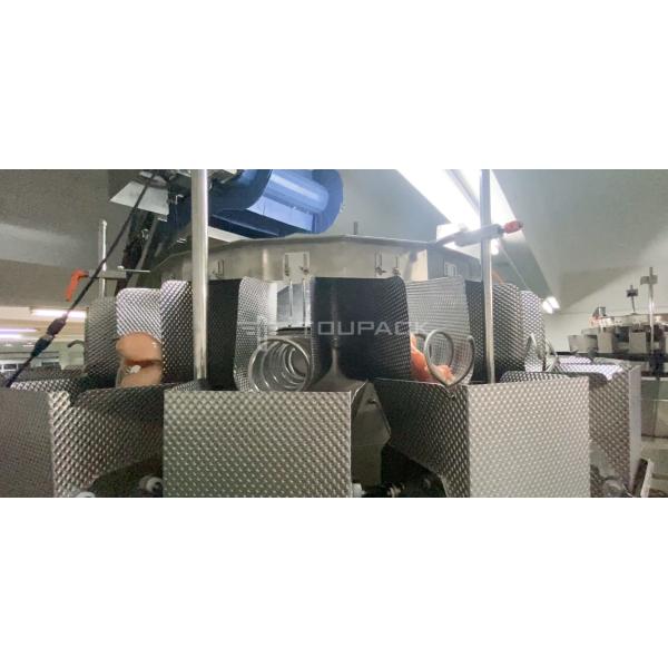 1.2L Automatic Combination Scale Weigher Filling Meat Poultry Wings Packaging Machine