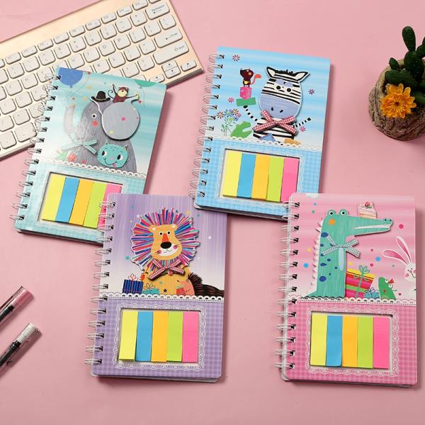 OEM Flower Animal Office Notepads And Stationery Set