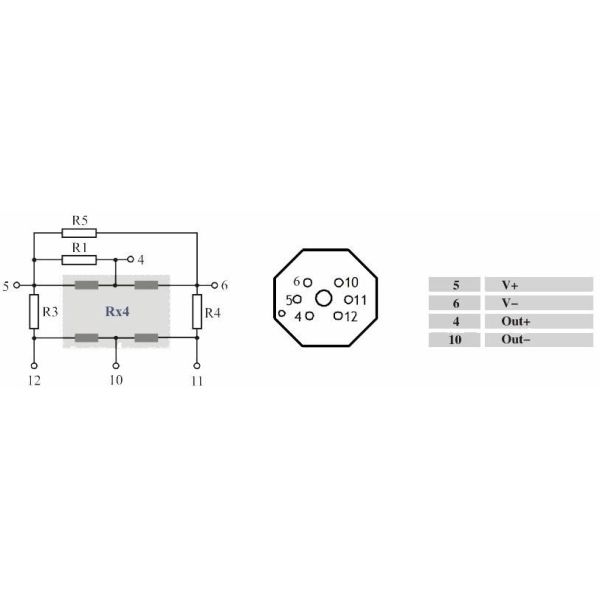 HT19 Stainless Steel Silicon Piezoresistive Level Pressure Sensor With 4 Wire Sensor Core