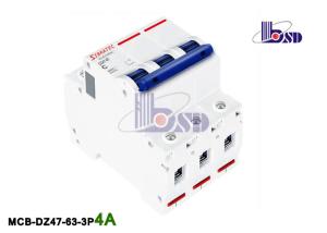 China D Curve Overload Circuit Breaker 3 Pole 4 Amp Motor Starting Applications wholesale
