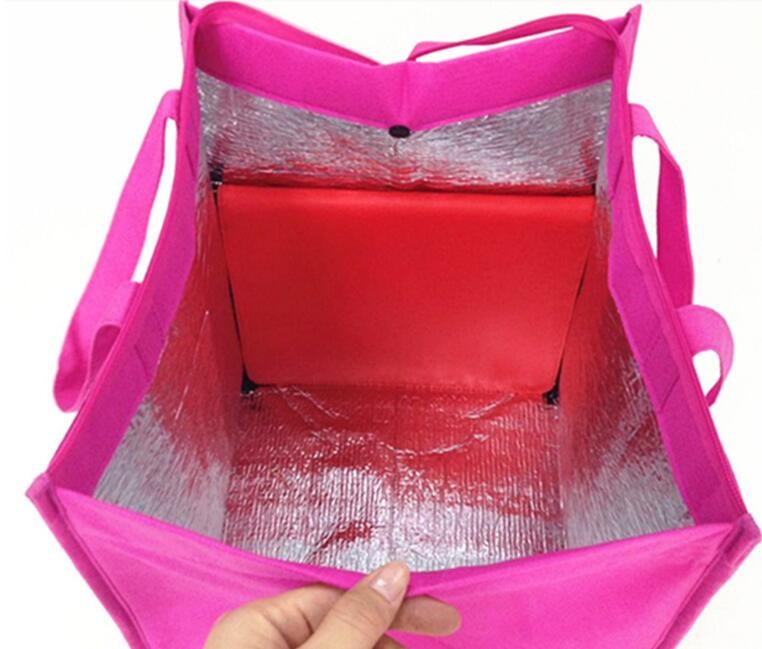 Customized logo printing insulated food delivery cooler bag,wholesale waterproof food delivery thermal bags bagplastics
