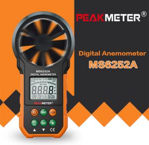 China Hand Held Environmental Meter Air Volume Wind Velocity Meter Data Uploading Functions wholesale