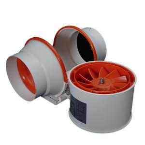 Custom Lightweight Inline Bathroom Extractor Fan Impellers For Duct Exhaust Systems