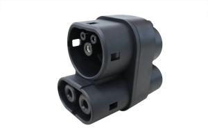 China 125A CCS2 TO CCS1 Adapter use for CCS1 Standards Car Charge on CCS2 Station wholesale