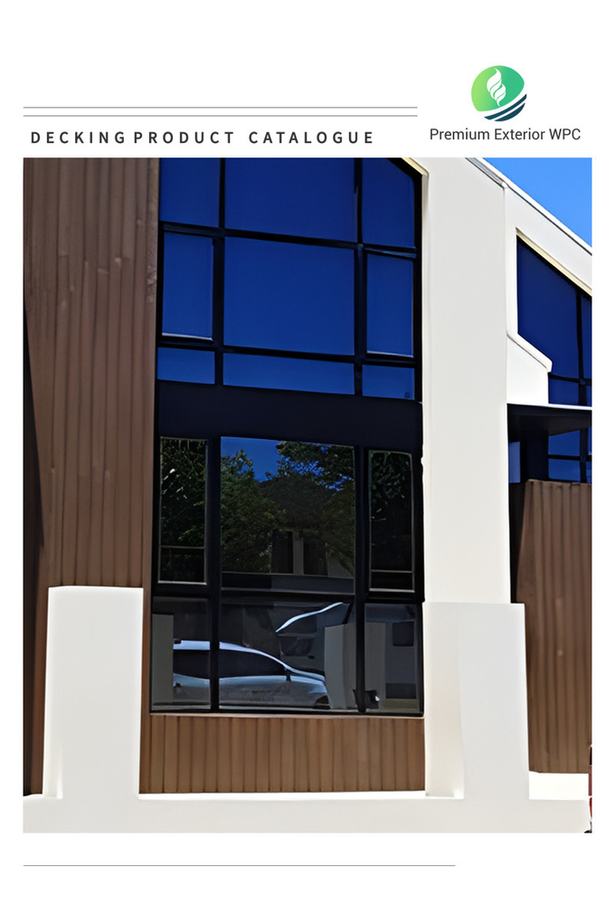 Cladding WPC Panel Sheet Wood Plastic Composite Siding Panel