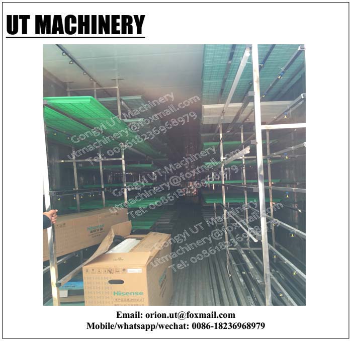 2400w Hydroponic Bean Growing SproutS Machines for Broccoli Super Sprouting within PLC