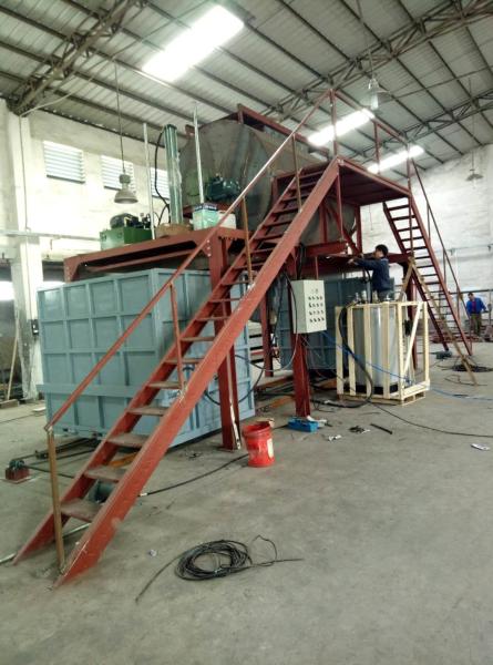Quality Waste Foam Reused Foam Recycling Machine , Sponge Rebound Foaming Making Machine for sale