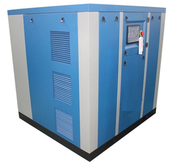 1.2m3 Min 15 Hp Oil Free Rotary Screw Compressor Double Layer Door Structure