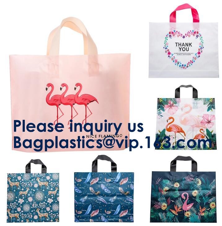 Eco Friendly Shopping / Promotion / Boutique / Gift / Apparel / Grocery Oxo Biodegradable Soft Loop Handle