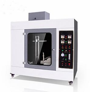 China UL94 Flammability Testing Equipment Plastic Vertical Horizontal Combustion Testing Machine wholesale