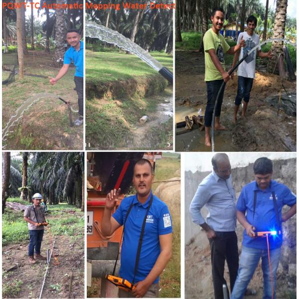 PQWT-TC150 Portable Multi-function Underground Water Detector for sale