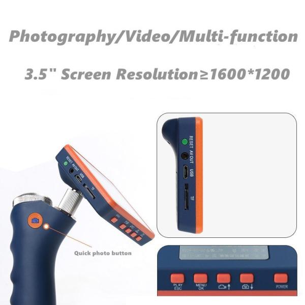 Portable Handheld Anesthesia Adult And Pediatric Hd Video Laryngoscope With 3# Blade Camera