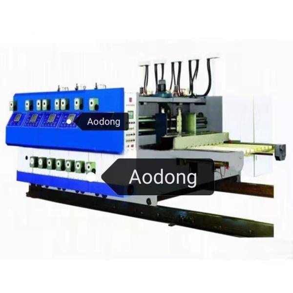 Quality Low Noise Carton Flexo Printing Machine , Corrugated Slotting Machine for sale