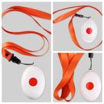 Cheap wireless pager system long accept distance emergency alarm call button for