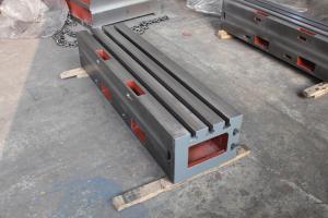 Hollow Type  Cast Iron Angle Plates  Low Inaccuracy Error Iron Sole Plate