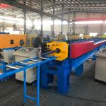 Customized Round Gutter Downspout Roll Forming Machine PLC Control