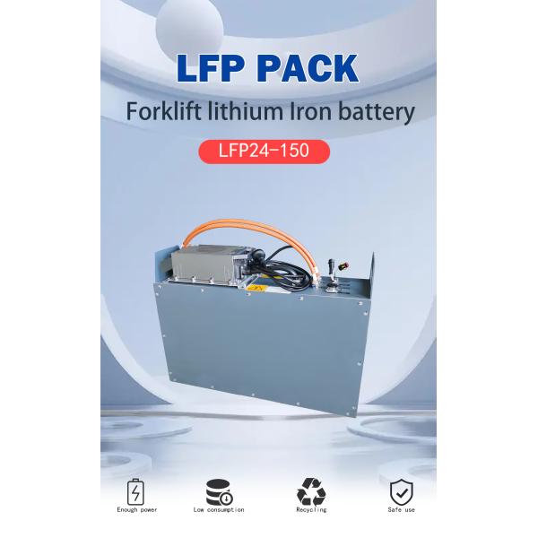 Professional Industrial Forklift Lithium Battery Customized 24V 25.6V For Factory Warehouse