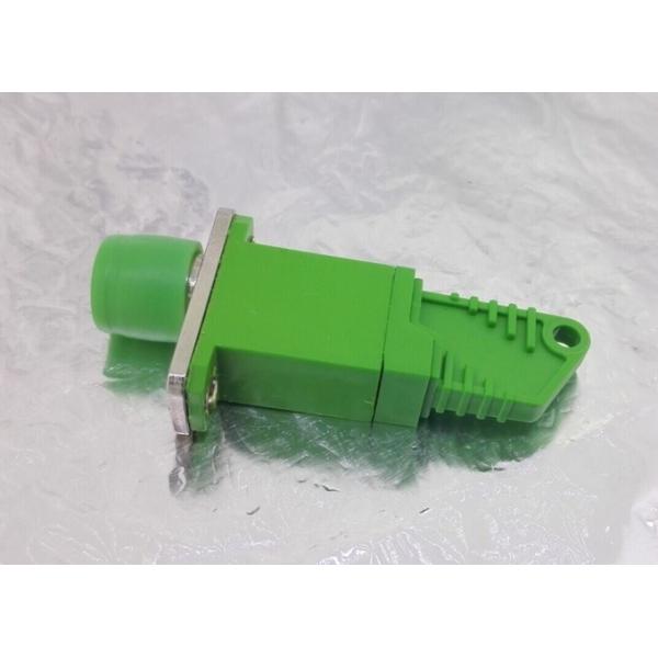 Green Color E2000/APC To SC/APC Optical Hybrid Adapter Single Model Simplex E2000/APC To SC/APC single Mode Simplex Hybrid Adapter