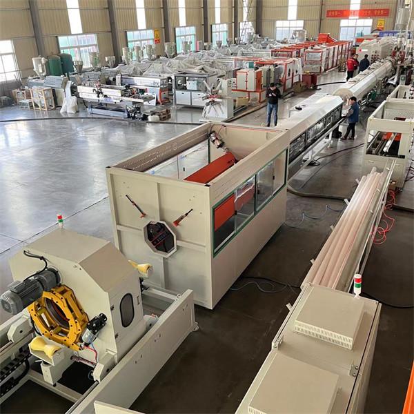 Quality Automated PE Pipe Extrusion Line Plastic PE HDPE PPR Pipe Making Machine for sale