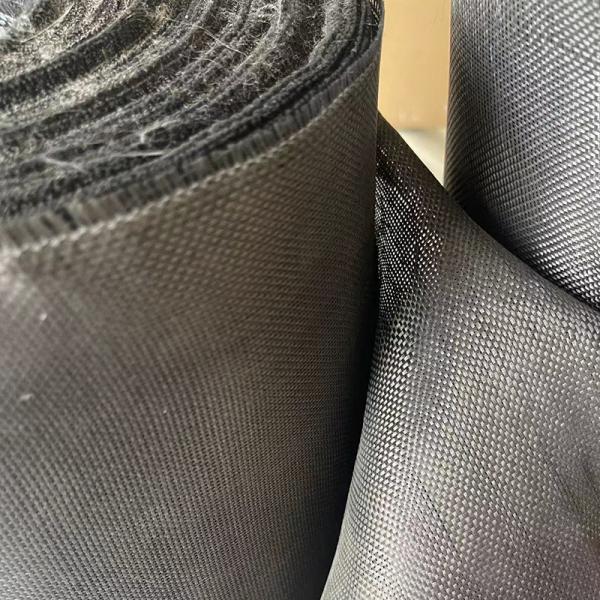 0.2-1mm Black Fiberglass Cloth With Good Moisture Resistance