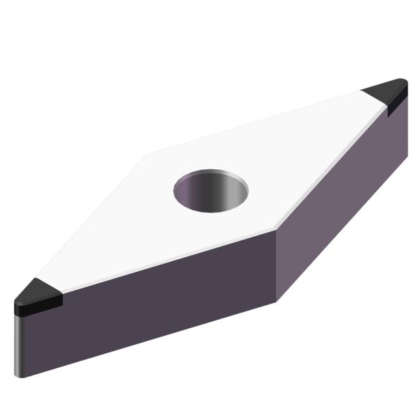 ISO Indexable CBN Grooving Tools High Hardness VNGA1604 Solid Cbn Inserts