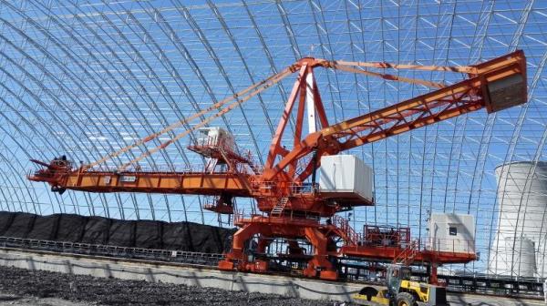 Quality Side Cantilever Stacker Stacking Equipment For Stacking Material In Stockyard for sale