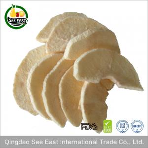 China Freeze Dried Apple Chips green food 100% NO ADDITIVES Chinese instant fruit emergency food wholesale