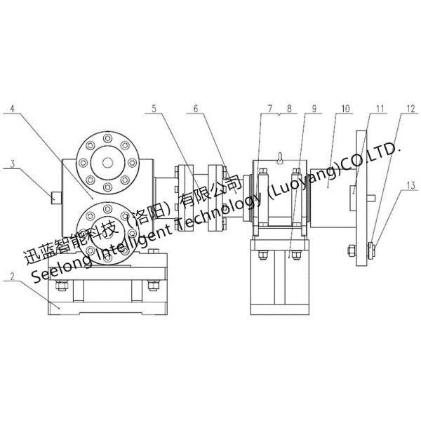 5000Nm 0.2%FS 0-10000rpm Wrench Torque Meter For Engine Testing