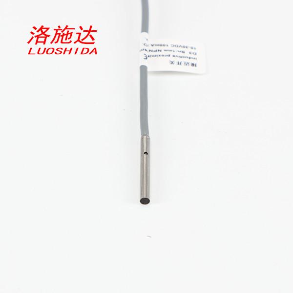 High Precision Miniature Proximity Sensor DC 3mm Diameter Flush For Position