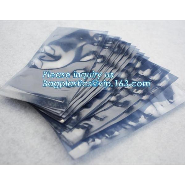 Printed Anti-static LDPE Foil ESD Anti Static Shielding Antistatic Plastic Zip Lock Packing Moisture Barrier Mbb Vacuum