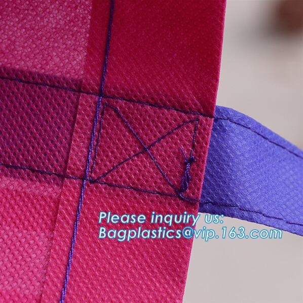 Favorable price new design fashion style colorful handled pp non woven bag , non woven bag, Shopping Tote Non Woven Bag