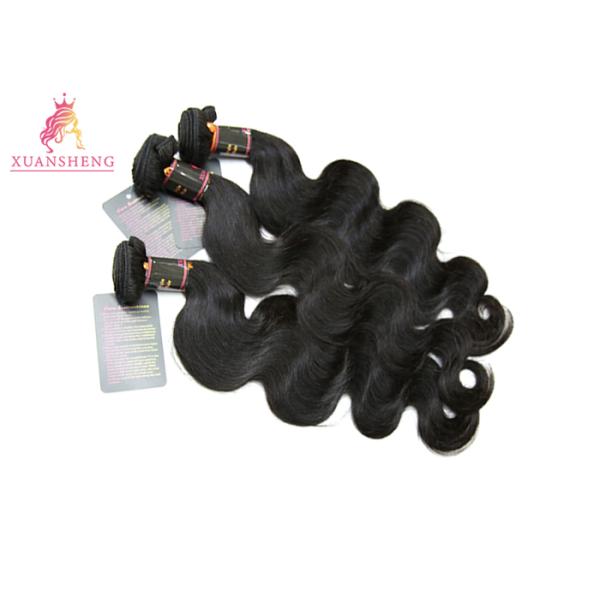 Unprocessed Brazilian Human Hair Bundles / 100g Body Wave Virgin Hair