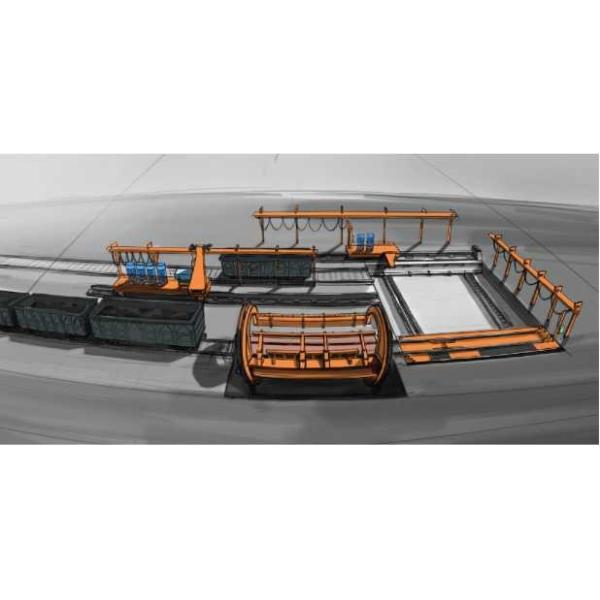 Speed Adjustable Electrical Wagon Unloading System