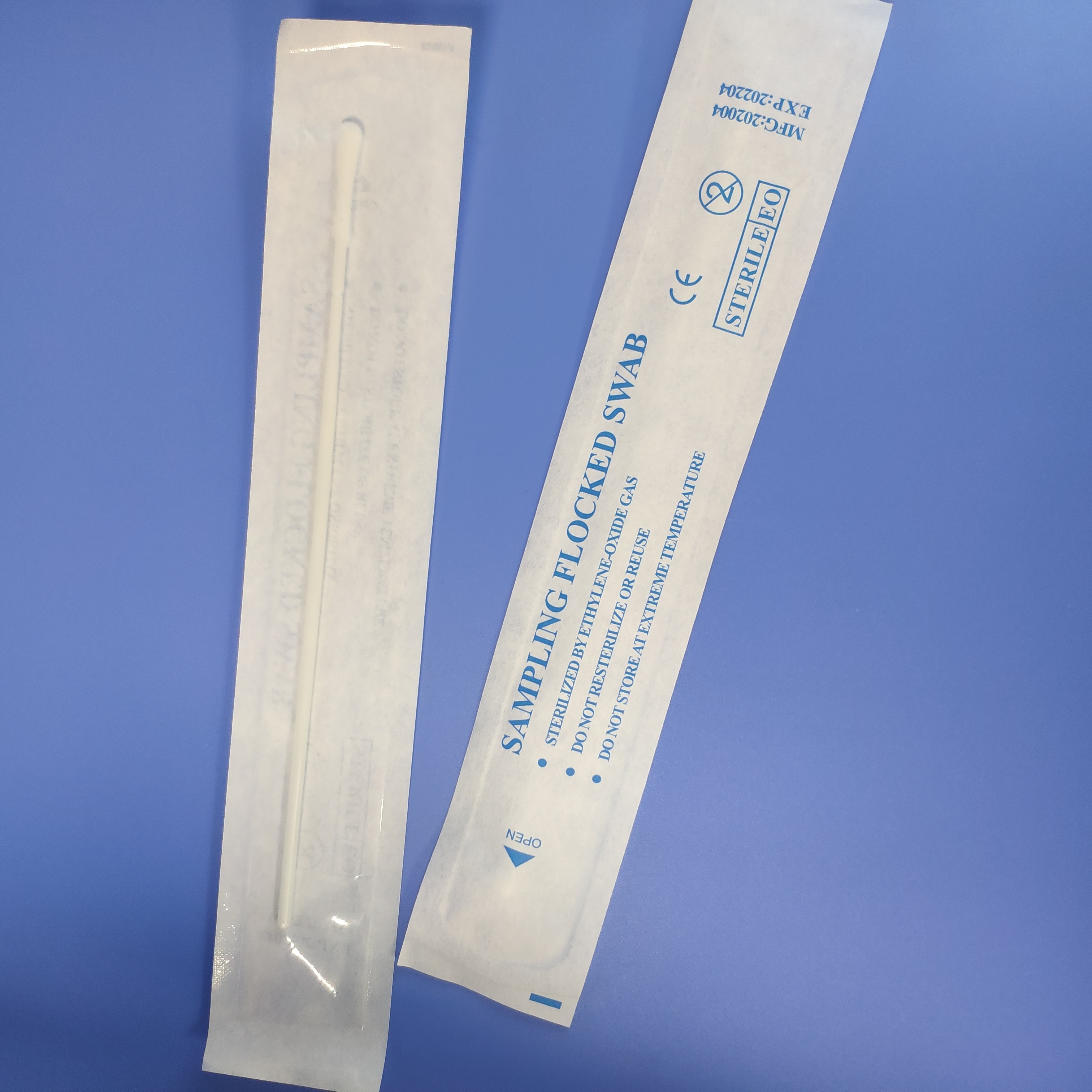 China Specimen Collection Nasal Throat Oral Medical Cotton Swab wholesale