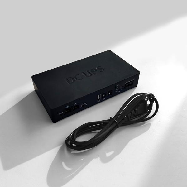 Quality DC 1A/2A Networking 12 Volt Router Ups 18650 Li Ion Battery Type for sale