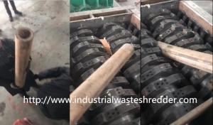 China Solid Waste Commercial Cardboard Shredder , Industrial Paper Shredder Machine on sale