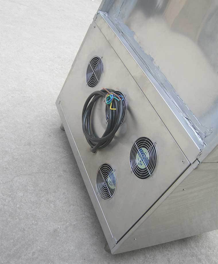 380V 25KW Induction Steamer Cooker Stainless Steel Construction Easy Clean