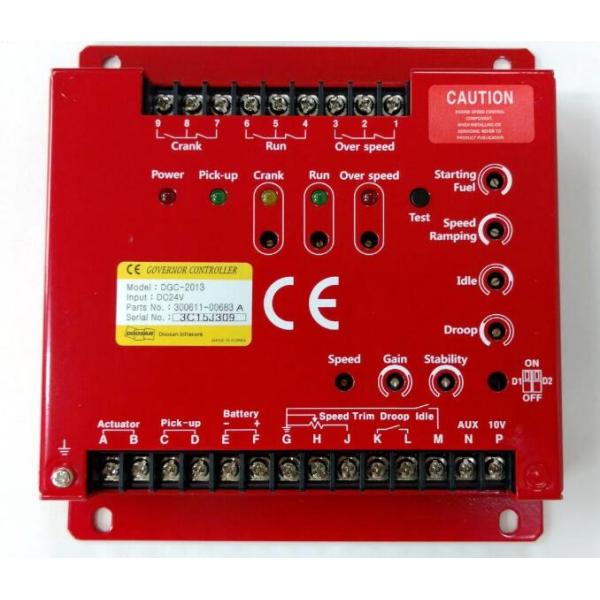 Korea Original 24VDC Generator Remote Control Box Speed Controller DGC-2013