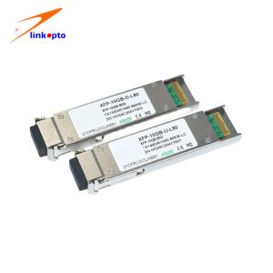 Simplex LC 10G XFP Module 80KM Transmission With Digital Diagnostic Monitor Interface