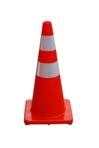 28inch Orange Flexible PVC Traffic Safety Road Cone