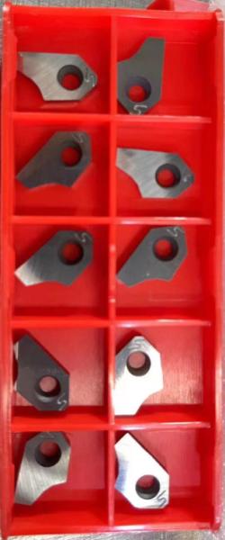 Quality Indexable 100% Raw Tungsten Carbide Machining Inserts With Non Standard Size for sale